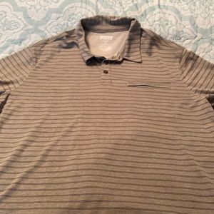 Men's Armachillo Cooling Short Sleeve Stripe Polo by Duluth Trading XL